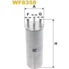 Wix Filters WF8358 polttoainesuodatin