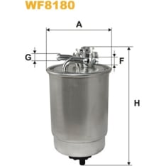 Wix Filters WF8180 polttoainesuodatin