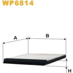 Wix Filters WP6814 raitisilmasuodatin