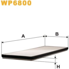 Wix Filters WP6800 raitisilmasuodatin