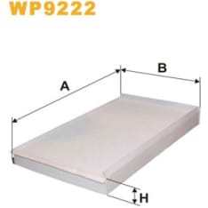 Wix Filters WP9222 raitisilmasuodatin