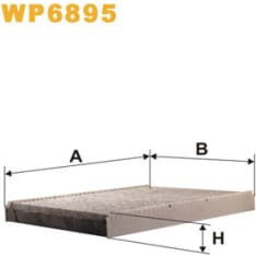 Wix Filters WP6895 raitisilmasuodatin