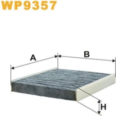 Wix Filters WP9357 raitisilmasuodatin