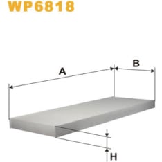 Wix Filters WP6818 raitisilmasuodatin