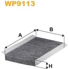 Wix Filters WP9113 raitisilmasuodatin