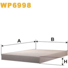 Wix Filters WP6998 raitisilmasuodatin