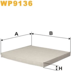 Wix Filters WP9136 raitisilmasuodatin
