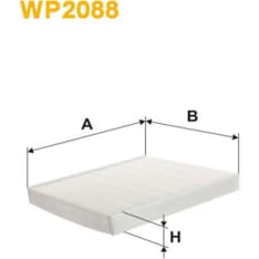Wix Filters WP2088 raitisilmasuodatin