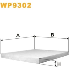 Wix Filters WP9302 raitisilmasuodatin