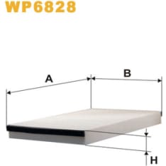 Wix Filters WP6828 raitisilmasuodatin