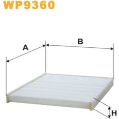 Wix Filters WP9360 raitisilmasuodatin