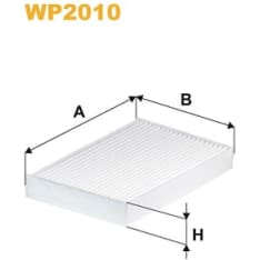 Wix Filters WP2010 raitisilmasuodatin