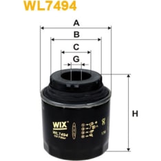 Wix Filters WL7494 öljynsuodatin