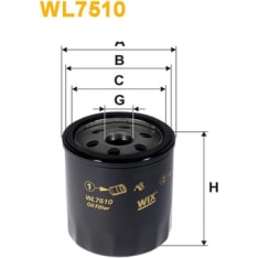 Wix Filters WL7510 öljynsuodatin