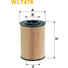 Wix Filters WL7476 öljynsuodatin