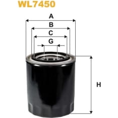 Wix Filters WL7450 öljynsuodatin