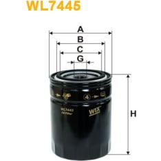Wix Filters WL7445 öljynsuodatin