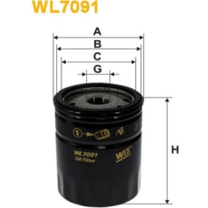 Wix Filters WL7091 öljynsuodatin