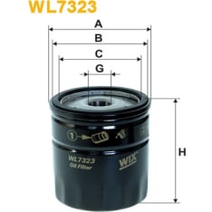 Wix Filters WL7323 öljynsuodatin