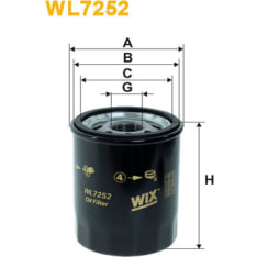 Wix Filters WL7252 öljynsuodatin