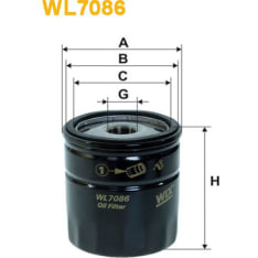 Wix Filters WL7086 öljynsuodatin