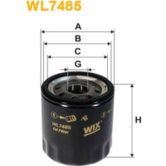 Wix Filters WL7485 öljynsuodatin