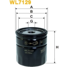 Wix Filters WL7129 öljynsuodatin