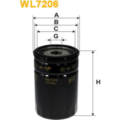 Wix Filters WL7206 öljynsuodatin
