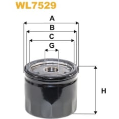 Wix Filters WL7529 öljynsuodatin