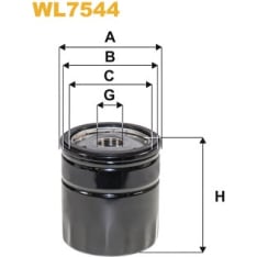 Wix Filters WL7544 öljynsuodatin