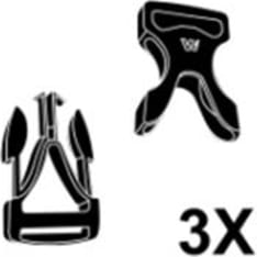 Thule OM 1500602967 G2 SB/RB 40cm hihna + 3 parin solkipari