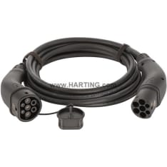 Harting Mode3 7,4kW 1x32A Type2-Type2 7,5m sähköauton latauskaapeli