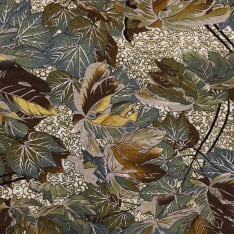Patterned 155 cm viscose blended fabric
