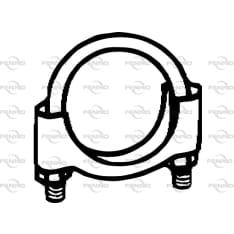 Fenno X91245 M10 45 mm pakoputken klemmari