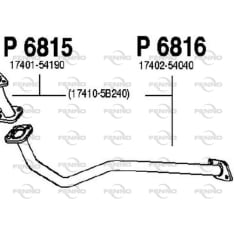 Fenno P6816 putki