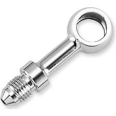 Goodridge straight (11.1mm) HD chrome banjo connector