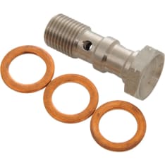 Goodridge 10x1.00mm (Brembo) SS tuplabanjopultti