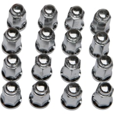 ITP 12 x 1.25mm 90° kromi 16 kpl pyöränmutterisarja