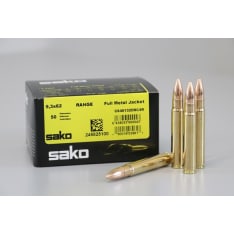 Sako 9.3x62 Range 161D 50 kpl patruuna