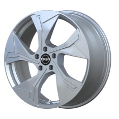 Mega Wheels Triton Alloy 7.5X18 H2 5X112 dark silver ET48 vanne