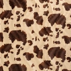 Cow 147 cm velboa fabric