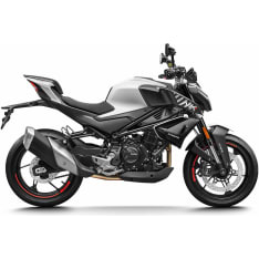CFMOTO 450NK valkoinen moottoripyörä