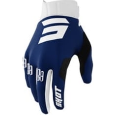 Shot Hanskat Gradient Sininen