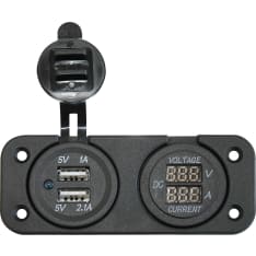 Maritim USB-paneeli/volttimittari