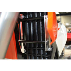 AXP Radiator Braces Black Spacers Ktm/Husqvarna 16-17