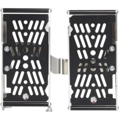 AXP Xtrem Radiator Guards Black Spacers Sherco 250/300  20-22