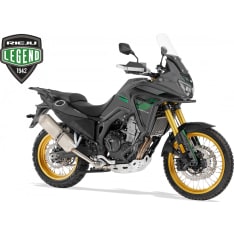 Rieju Aventura 500 harmaa moottoripyörä