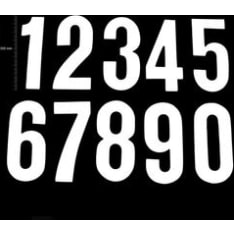TMV Digits 200mm White '8' (20pcs)