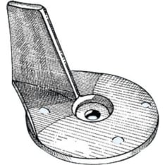 Osculati anode fin (zinc) Mercury Mariner 25-50hp