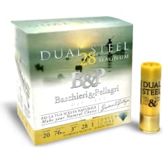 BP Dual Steel 12/70 28 g GCW 3,1/3,3mm 25 kpl haulikonpatruuna